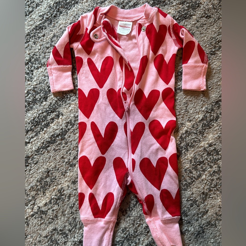 Hanna Andersson Valentines 0-3m